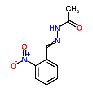 N-[(2-nitrophenyl)methylideneamino]acetamide Structure,59019-15-7Structure