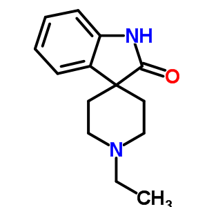 1’-Ethylspiro[indoline-3,4’-piperidin]-2-one Structure,59022-55-8Structure