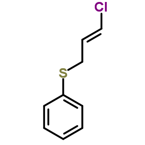 Benzene,[(3-chloro-2-propen-1-yl)thio]- Structure,59036-45-2Structure