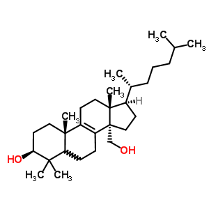 32-Hydroxy-24,25-dihydrolanosterol Structure,59200-39-4Structure