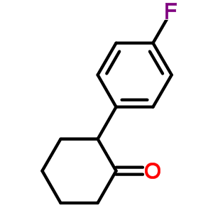 2-(4-Fluorophenyl)cyclohexanone Structure,59227-02-0Structure