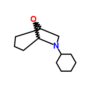 7-Cyclohexyl-8-oxa-7-azabicyclo[3.2.1]octane Structure,5923-40-0Structure