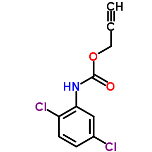 丙-2-炔基 N-(2,5-二氯苯基)氨基甲酸酯结构式_5924-92-5结构式