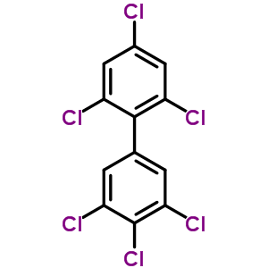 2,3,4,4,5,6-Hexachlorobiphenyl Structure,59291-65-5Structure