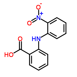 2-(2-Nitroanilino)benzoic acid Structure,5933-35-7Structure