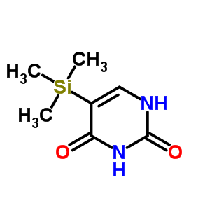 5-(Trimethylsilyl)uracil Structure,59523-07-8Structure