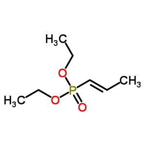 Diethyl (1-propenyl)phosphonate Structure,5954-65-4Structure