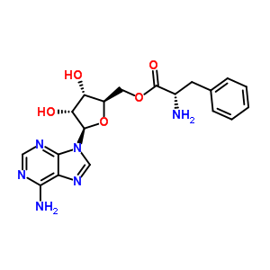 3’-O-l-phenylalanyladenosine Structure,5956-81-0Structure