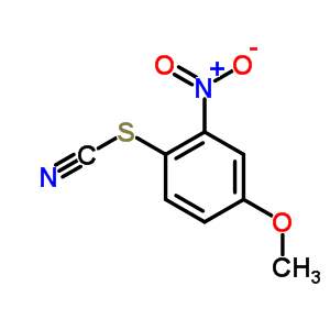 4-Methoxy-2-nitrophenyl thiocyanate Structure,59607-71-5Structure