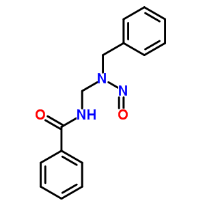 N-[(benzylnitrosoamino)methyl ]benzamide Structure,59665-06-4Structure