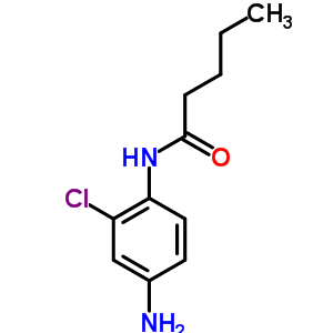 N-(4-amino-2-chlorophenyl)pentanamide Structure,59690-86-7Structure