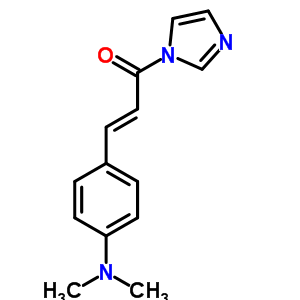 (4-(Dimethylamino)cinnamoyl)imidazole Structure,59708-13-3Structure