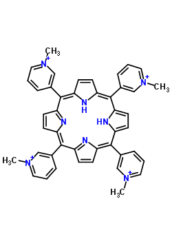 Tetra(3-n-methylpyridyl)porphine Structure,59728-91-5Structure