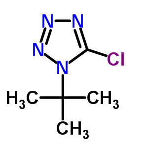 5-Chloro-1-tert-butyl-tetrazole Structure,59772-99-5Structure