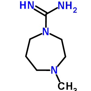 4-Methyl-[1,4]-diazepane-1-carboxamidine Structure,59775-29-0Structure