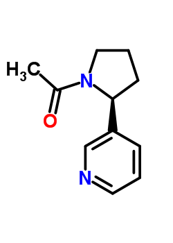 1-[(2S)-2-pyridin-3-ylpyrrolidin-1-yl ]ethanone Structure,5979-94-2Structure