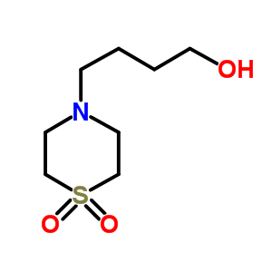 4-(4-Hydroxybutyl)thiomorpholine 1,1-dioxide Structure,59801-41-1Structure