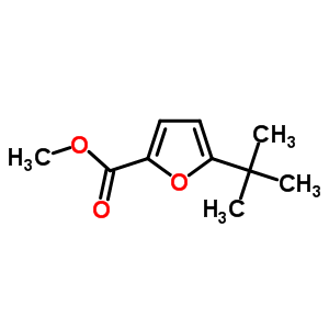 Methyl 5-tert-butylfuran-2-carboxylate Structure,59907-23-2Structure