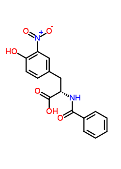 1-Nitrohydroxyphenyl-n-benzoylalanine Structure,59921-69-6Structure