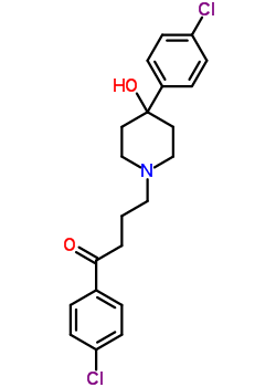 4-[4-(4-氯苯基)-4羟基-1-哌啶基]-1-(4-氯苯基)-1-丁酮结构式_59995-68-5结构式