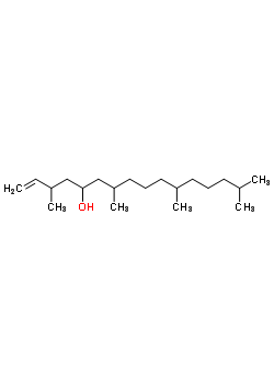 3,7,11,15-Tetramethylhexadec-1-en-5-ol Structure,60046-87-9Structure