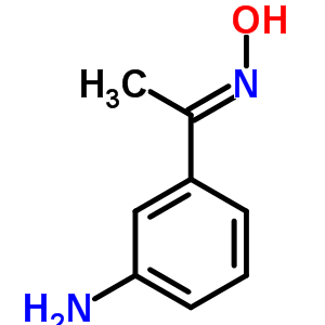 Ethanone, 1-(3-aminophenyl)-, oxime (9ci) Structure,6011-18-3Structure