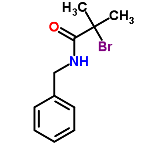 N-benzyl-2-bromo-2-methylpropanamide Structure,60110-37-4Structure