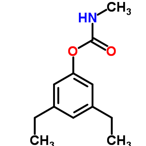 (3,5-Diethylphenyl) n-methylcarbamate Structure,60181-82-0Structure