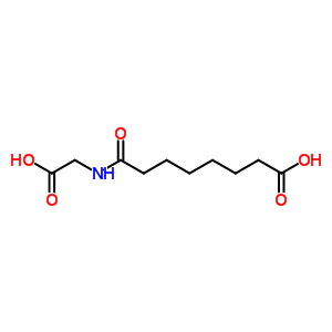 8-[(Carboxymethyl)amino]-8-oxo-octanoic acid Structure,60317-54-6Structure