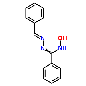 N-(benzylideneamino)-n-hydroxy-benzenecarboximidamide Structure,60339-74-4Structure