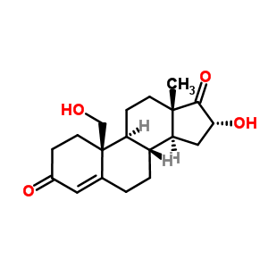 16,19-Dihydroxy-4-androsten-3,17-dione Structure,60385-81-1Structure