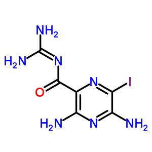 6-碘阿米洛利盐酸盐二水合物结构式_60398-23-4结构式