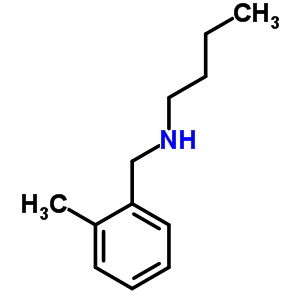 N-(2-甲基苄基)-1-丁胺结构式_60509-42-4结构式