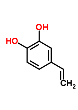 3,4-Dihydroxystyrene Structure,6053-02-7Structure