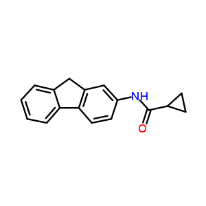 N-(9h-fluoren-2-yl)cyclopropanecarboxamide Structure,60550-88-1Structure