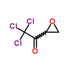 Ethanone,2,2,2-trichloro-1-oxiranyl-(9ci) Structure,60565-60-8Structure