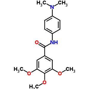 4’-Dimethylamino-3,4,5-trimethoxybenzanilide Structure,60634-68-6Structure