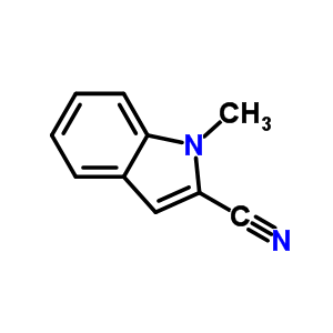 1-Methyl-1h-indole-2-carbonitrile Structure,60680-97-9Structure