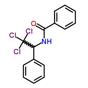 Benzamide,n-(2,2,2-trichloro-1-phenylethyl)- Structure,60721-37-1Structure