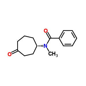 N-methyl-n-(4-oxocycloheptyl)benzamide Structure,60723-28-6Structure