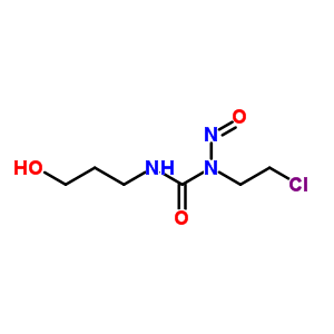 3-(2-Chloroethyl)-1-(3-hydroxypropyl)-3-nitrosourea Structure,60784-47-6Structure