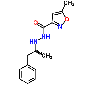 N’-(α-methylphenethyl)-5-methyl-3-isoxazolecarbohydrazide Structure,60789-89-1Structure