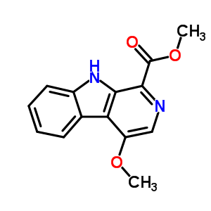 4-Methoxy-1-methoxycarbonyl-beta-carboline Structure,60807-25-2Structure