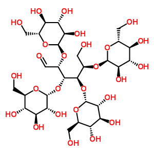 异麦芽五糖结构式_6082-32-2结构式