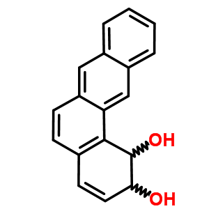 Benzanthracene-1,2-dihydrodiol Structure,60839-20-5Structure