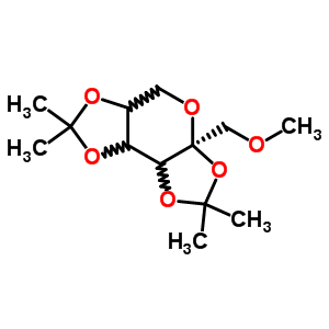 2,3-4,5-Di-o-isopropylidene-1-o-methyl-beta-fructopyranose Structure,60885-04-3Structure