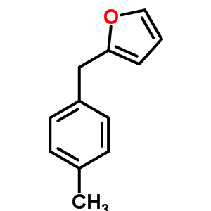 2-(4-Methylbenzyl)furan Structure,60906-77-6Structure