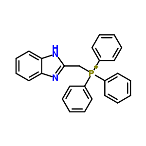 2-((Triphenylphosphoranyl)methyl)-1h-benzimidazole Structure,60912-44-9Structure