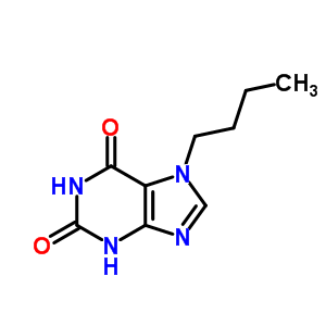 7-Butyl-3,7-dihydro-1h-purine-2,6-dione Structure,60942-23-6Structure