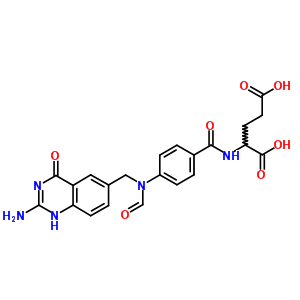 10-Formyl-5,8-dideazafolate Structure,61038-31-1Structure